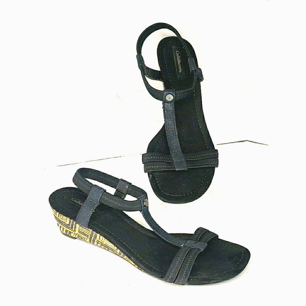 💥Croft & Barrow - Black Wedges